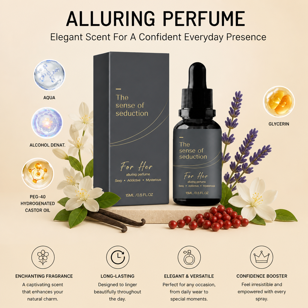 Alluring Perfume – Elegant Scent For A Confident Everyday Presence