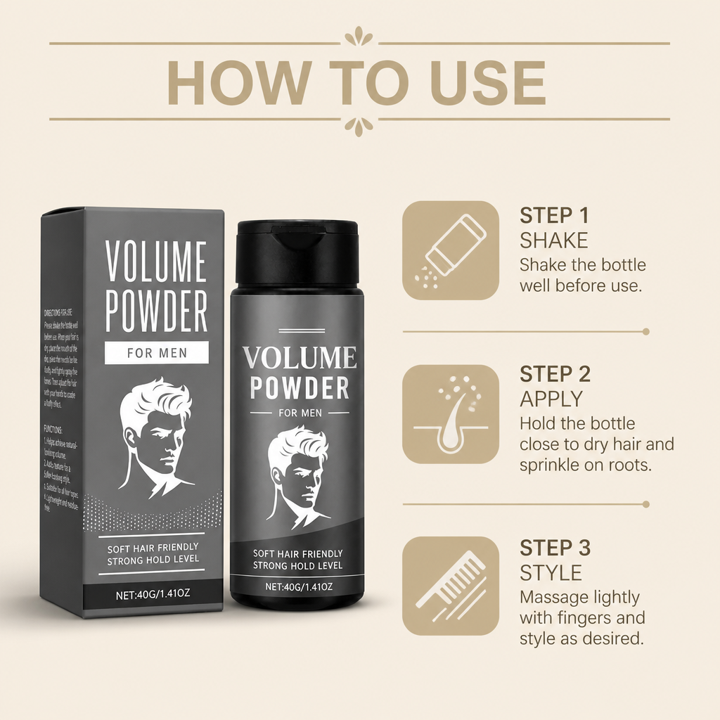 Oil Absorbing Hair Powder – Lightweight Formula For Fresh Voluminous Hair