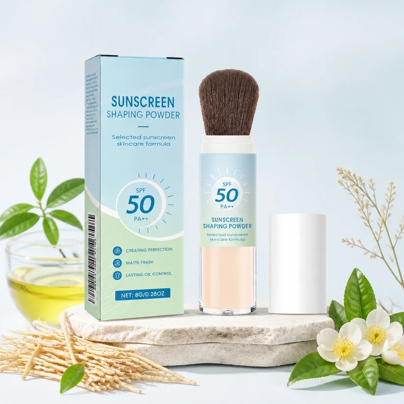 Sunscreen Shaping Powder – Lightweight Matte Finish With Oil Control