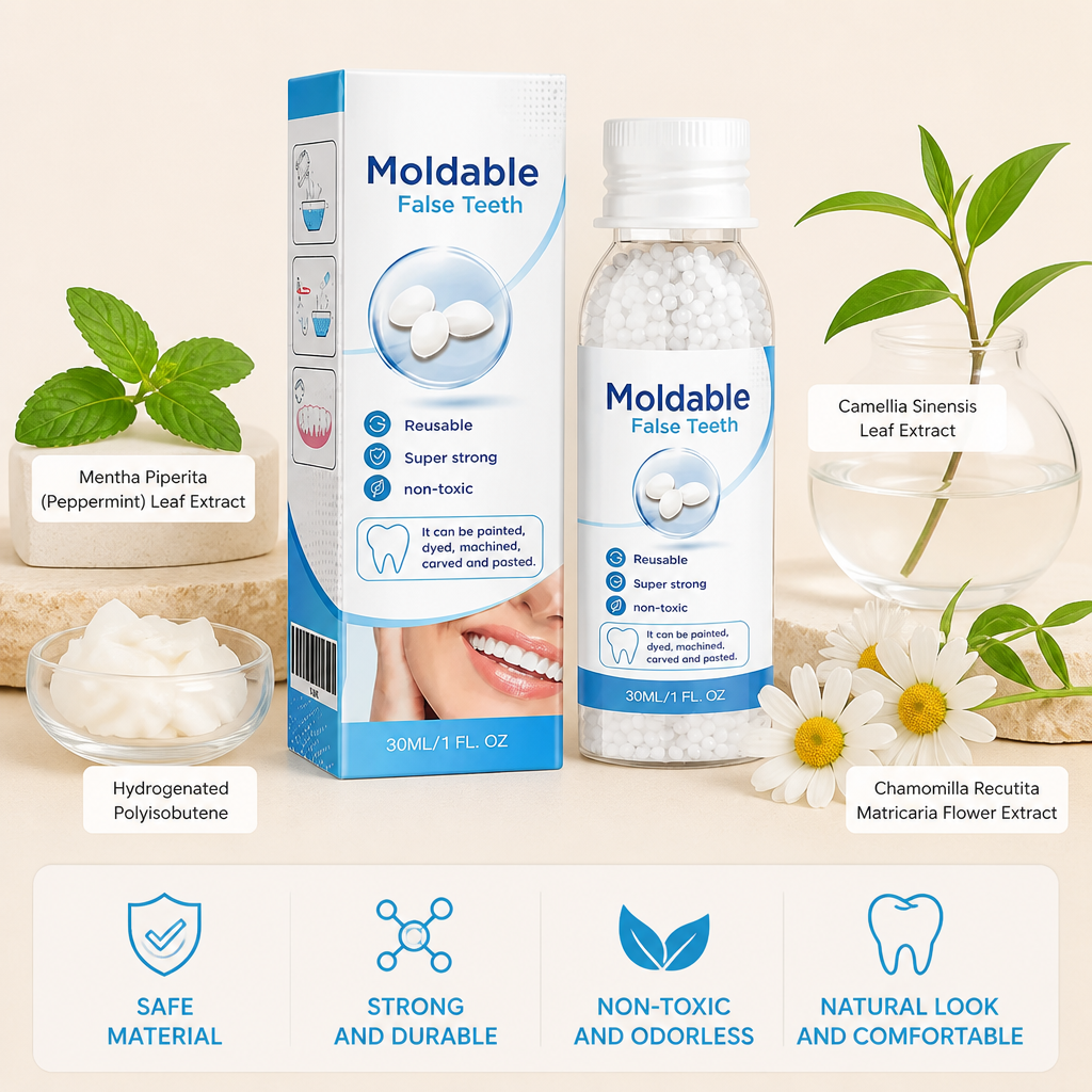 Temporary Tooth Repair Beads – Moldable Solution For A Natural Smile