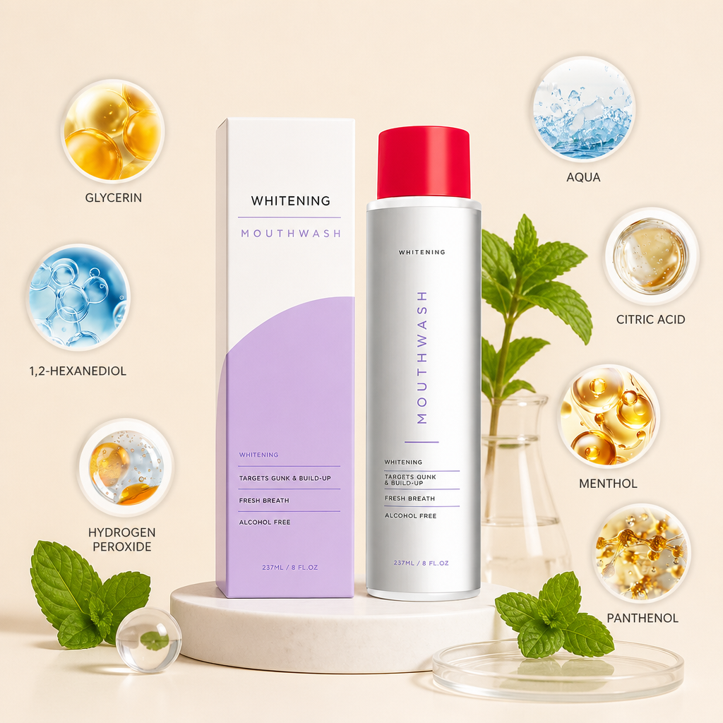 Refreshing Mint Oral Rinse – Gentle Daily Mouth Care Formula
