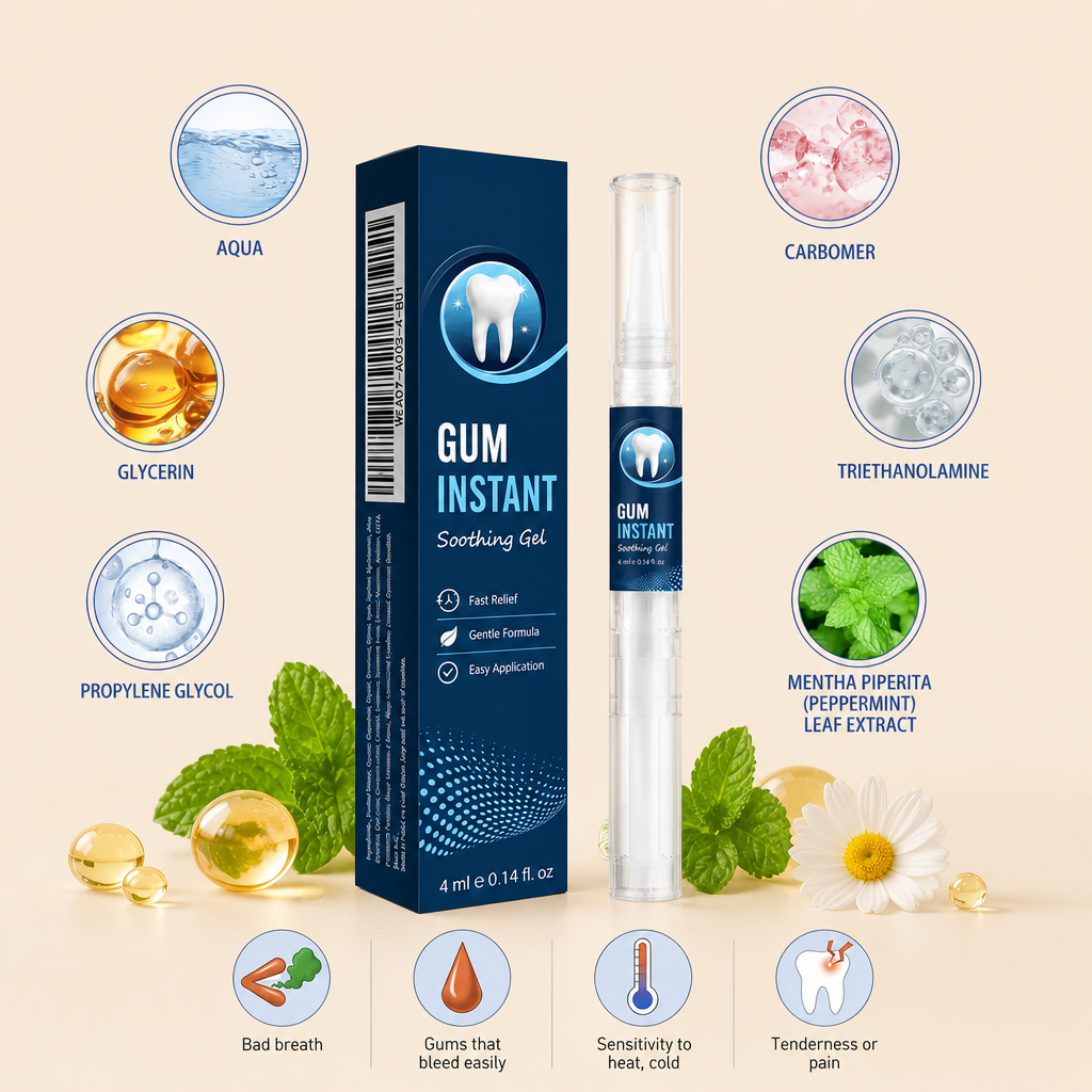 Gum Soothing Gel – Refreshing Daily Care For Comfortable Gums