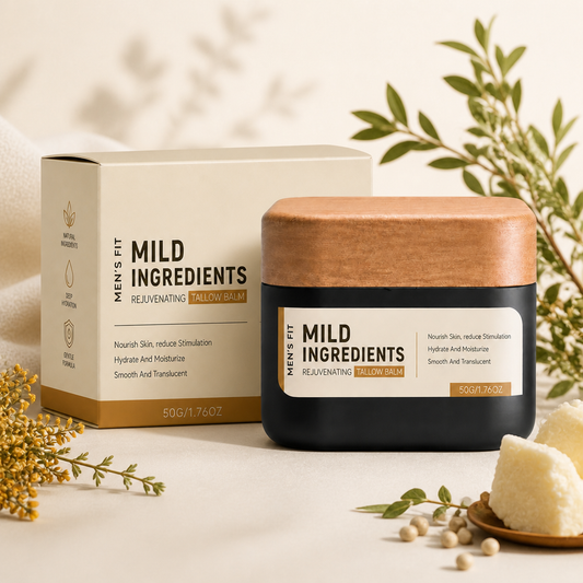 Men’s Hydrating Tallow Face Balm – Nourishing Daily Skin Care