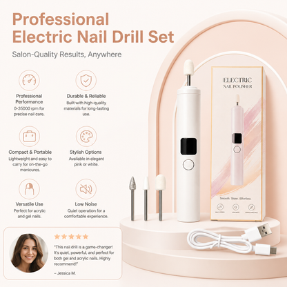 Professional Electric Nail Drill Set