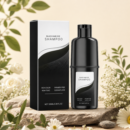 Black Sesame Color Care Shampoo – Natural-Looking Dark Hair Refresh