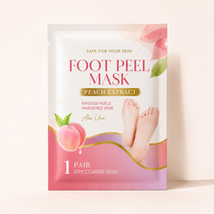 Foot peel mask format