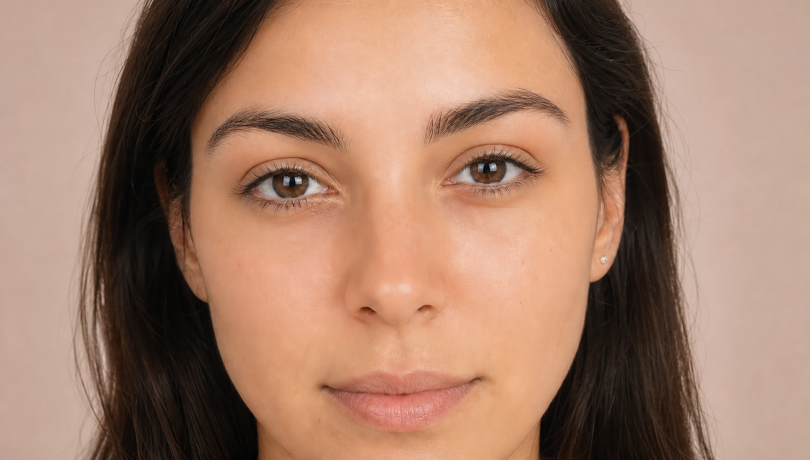 Brows after using the Beauty Kiwi Natural Brows Stamp Kit