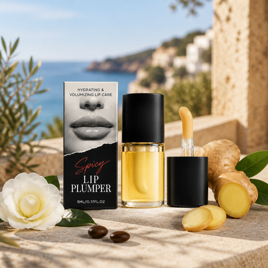Korean Spicy Lip Plumper Gloss – Fuller-Looking Lips with a High-Shine Finish