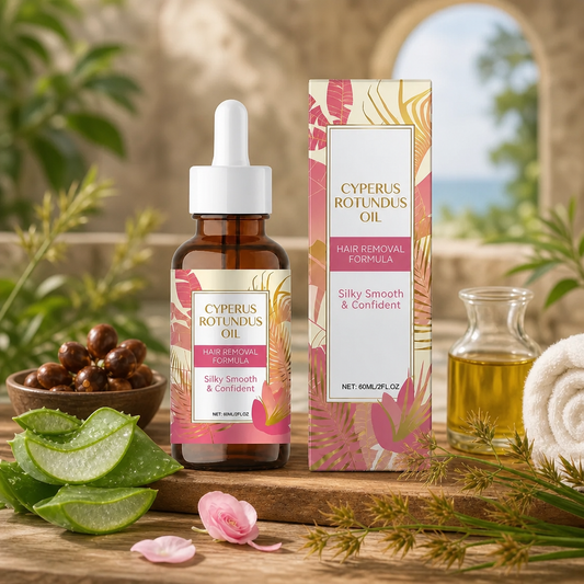 Cyperus Rotundus Oil – Naturally Derived Formula for Silky, Smooth Skin