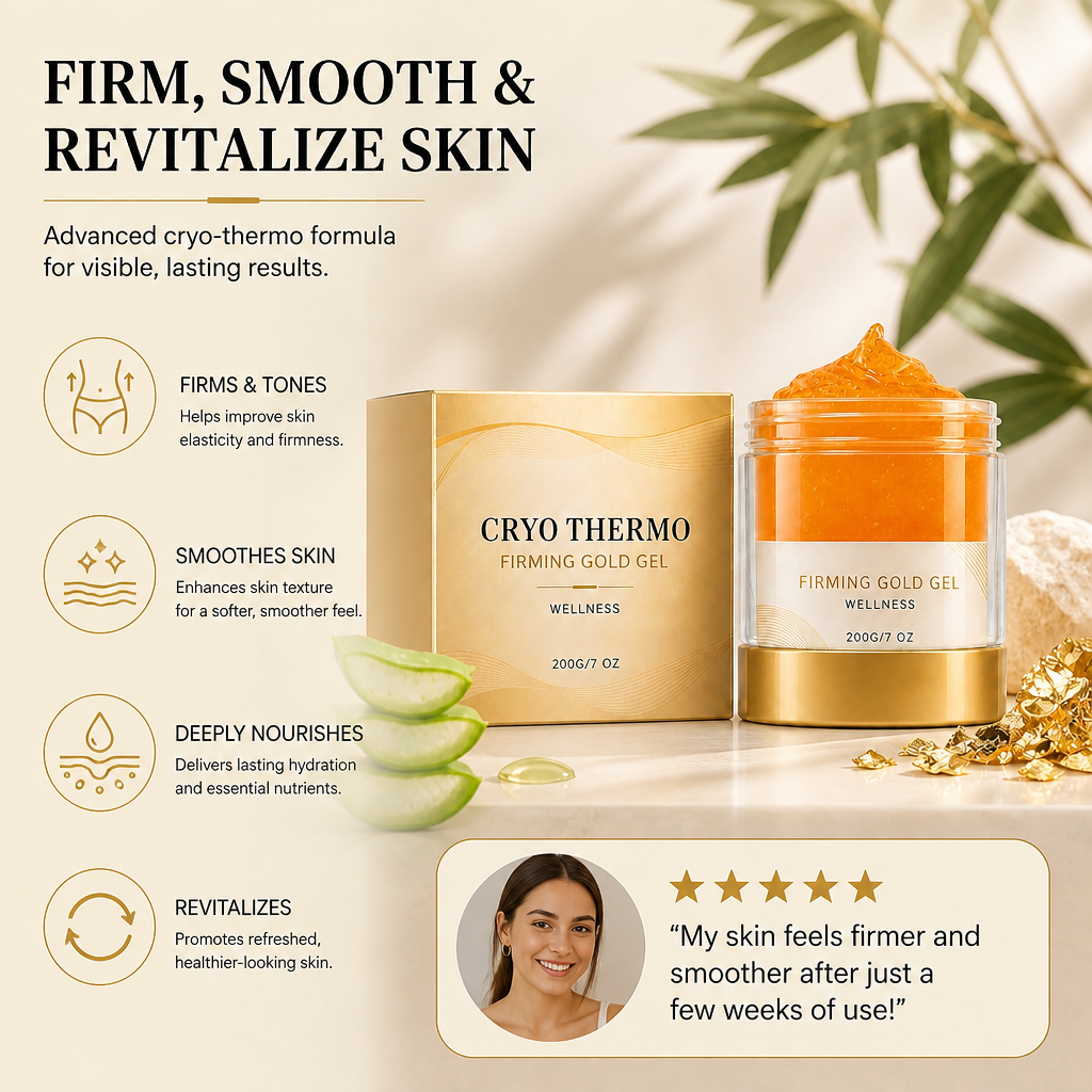 Cryo-Thermo Firming Body Cream - Firming & Smoothing Cream for Legs, Belly & Arms