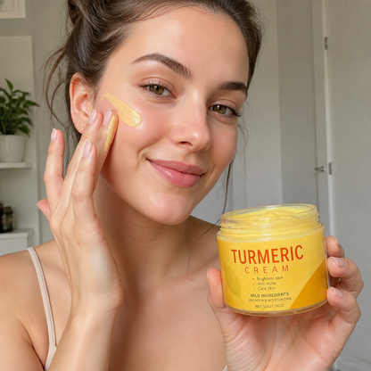 Turmeric Face Cream – Nourishing Moisture For Smooth Radiant-Looking Skin
