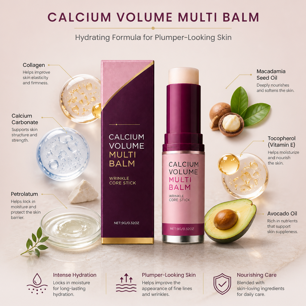 Calcium Volume Multi Balm – Hydrating Formula for Plumper-Looking Skin