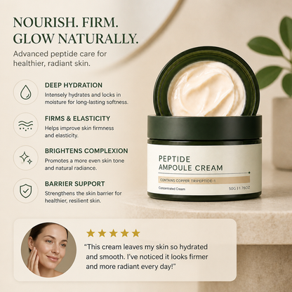 Copper Peptide Face Cream – Deep Hydration & Skin-Firming Care