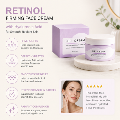 Peptide Lift Cream – Deep Hydration for Smoother, Firmer-Looking Skin