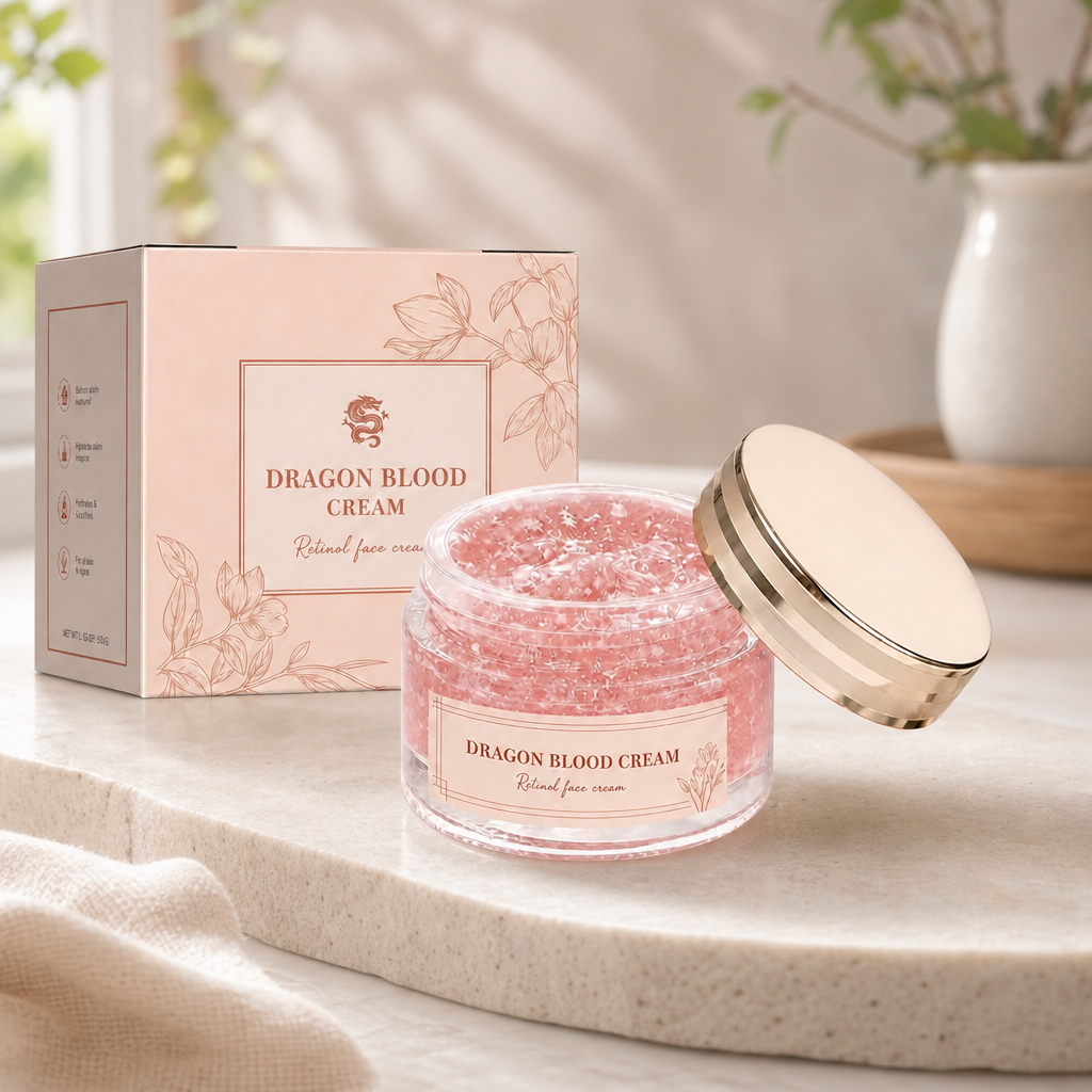 Retinol Face Cream With Hyaluronic Acid For Smooth Radiant Skin