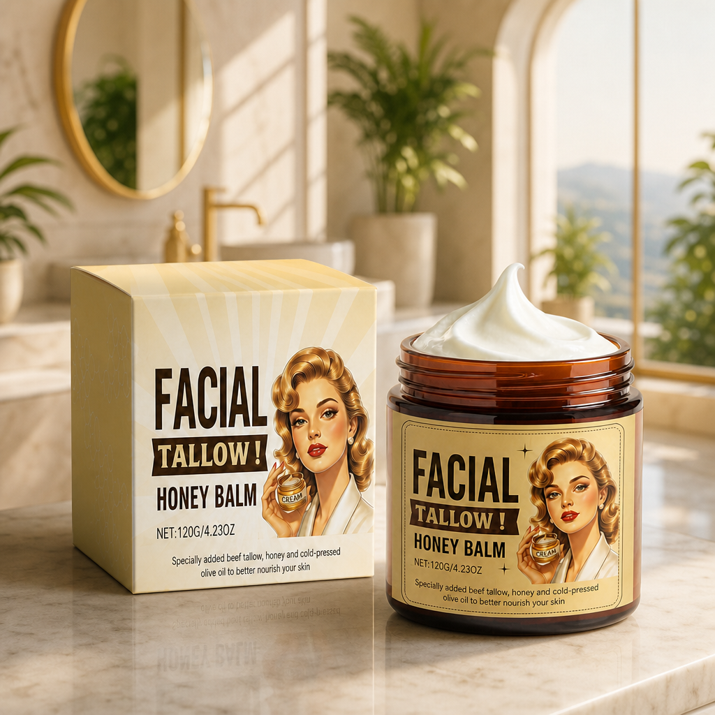 Honey & Shea Moisturizing Face Cream for Soft, Smooth, Radiant Skin