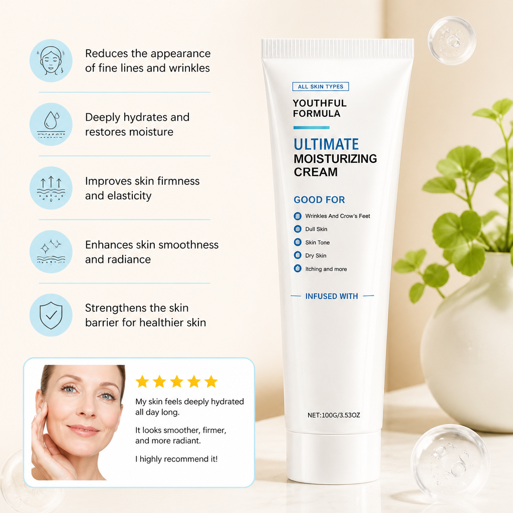 Ultimate Moisturizing Cream With Hyaluronic Acid & Collagen