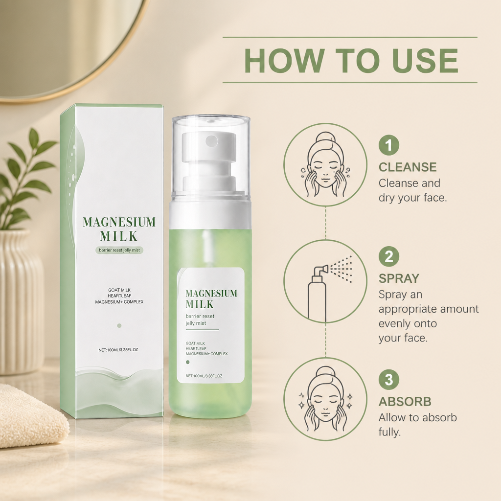 Goat Milk Face Mist – Hydrating & Soothing Daily Skin Care