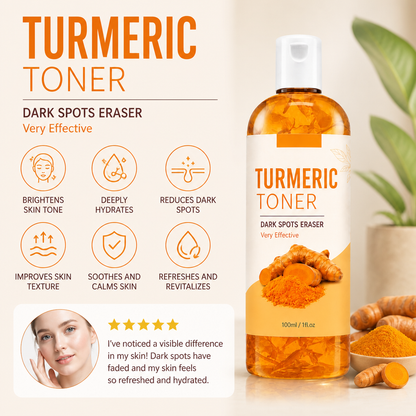 Turmeric Toner – Refreshes Skin for a Brighter, More Even-Looking Complexion