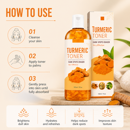 Turmeric Toner – Refreshes Skin for a Brighter, More Even-Looking Complexion