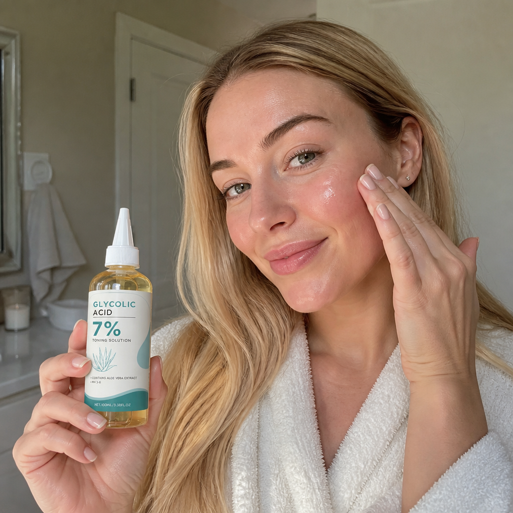 Hydrating Glycolic Acid Facial Toner for Smooth, Refreshed Skin