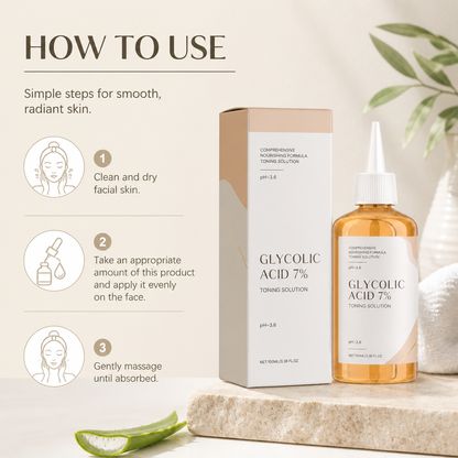 Glycolic Acid 7% Toning Solution – Smooths for Brighter-Looking Skin