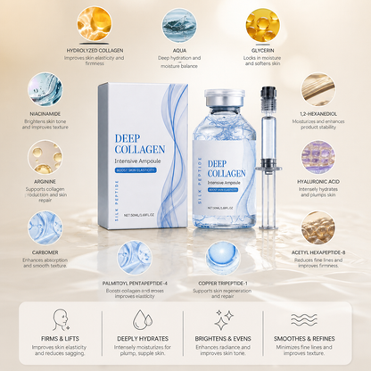 Deep Collagen Peptide Ampoule – Intensive Firming & Skin Elasticity Serum