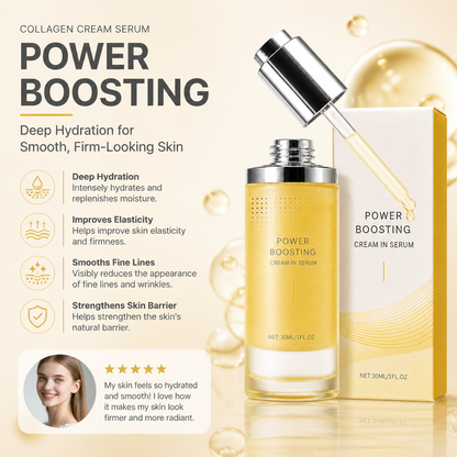 Collagen Cream Serum – Deep Hydration for Smooth, Firm-Looking Skin