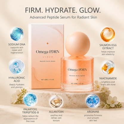 Firming Peptide Face Serum – Lightweight Hydration for Smooth, Radiant Skin