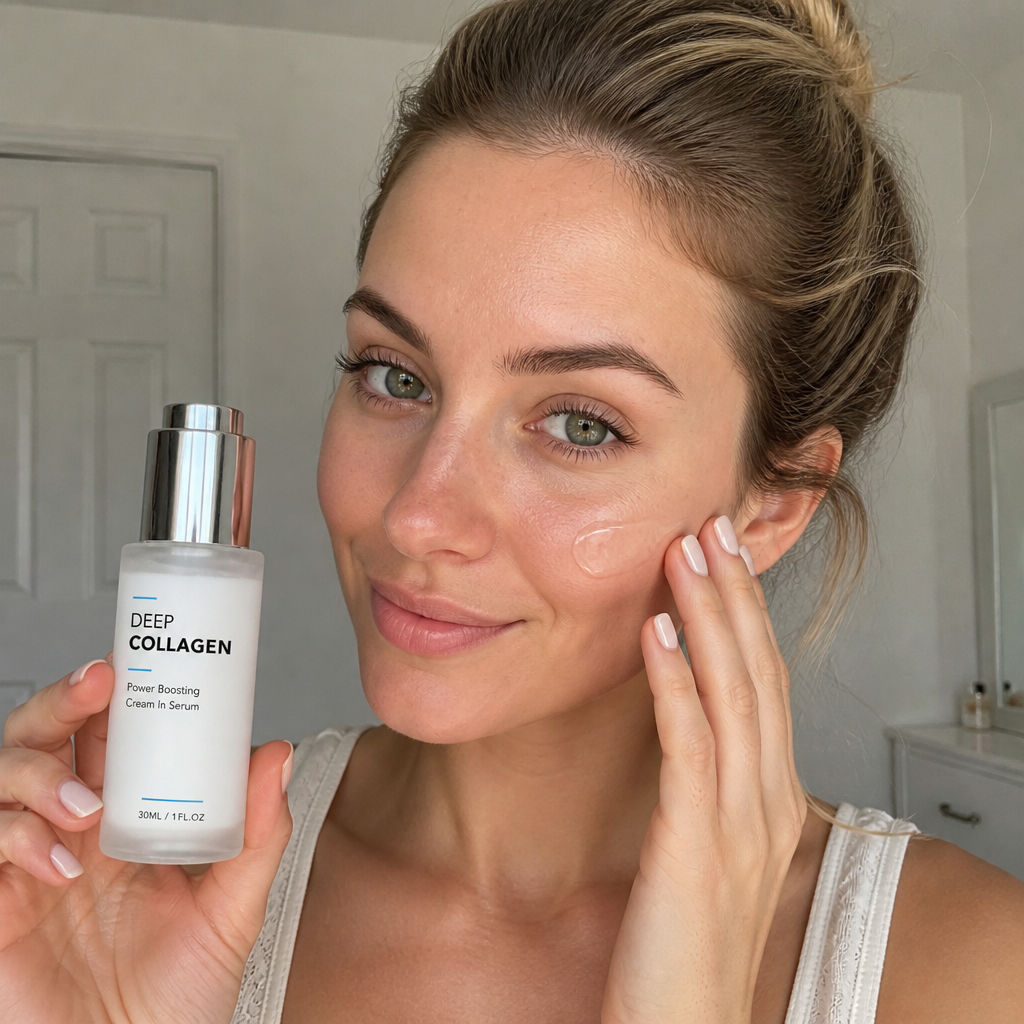 Deep Collagen Cream Serum – Intensive Hydration & Firm-Looking Skin