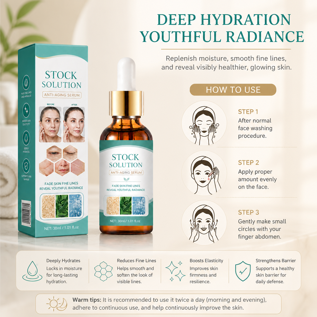 Hyaluronic Acid Face Serum – Deep Hydration for Smooth, Plump-Looking Skin