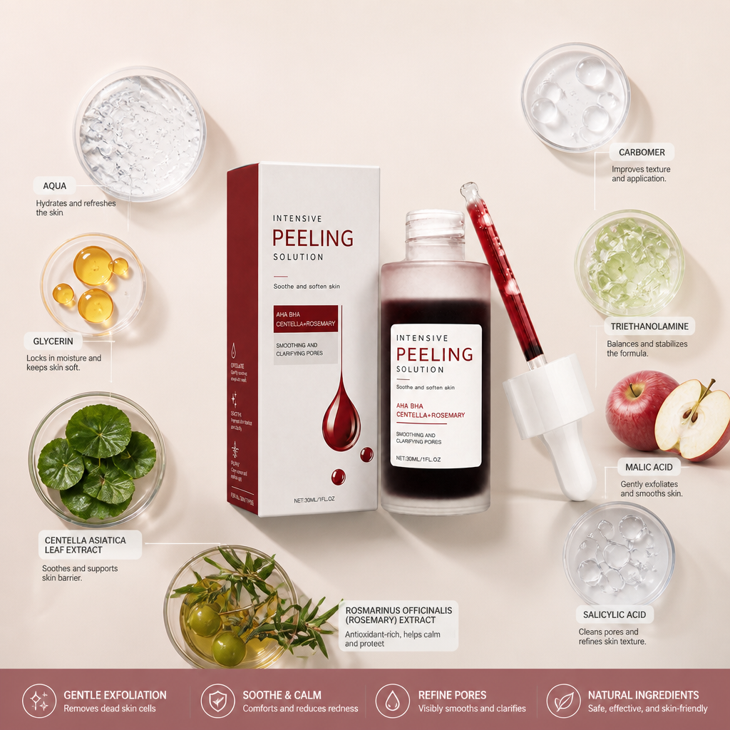 Gentle Exfoliating Serum – Smooth, Refreshed & Balanced-Looking Skin