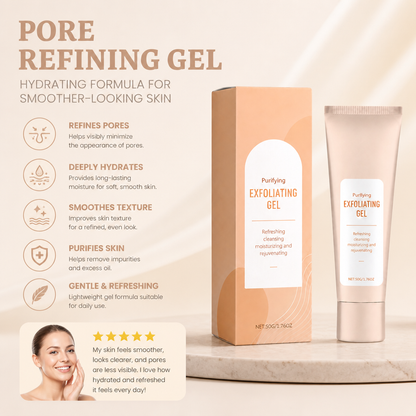 Pore Refining Gel – Hydrating Formula for Smoother-Looking Skin