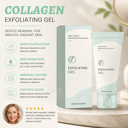 Collagen Exfoliating Gel – Gentle Renewal for Smooth, Radiant Skin