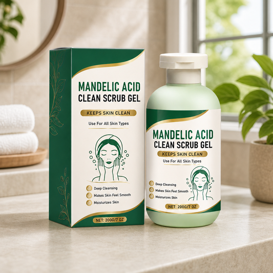 Mandelic Acid Scrub Gel – Gentle Exfoliation for Soft, Smooth Skin