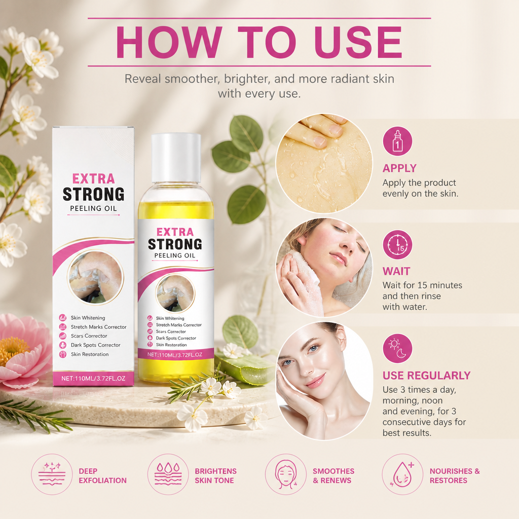Collagen Peeling Oil – Deep Exfoliating Formula for Smooth, Radiant Skin