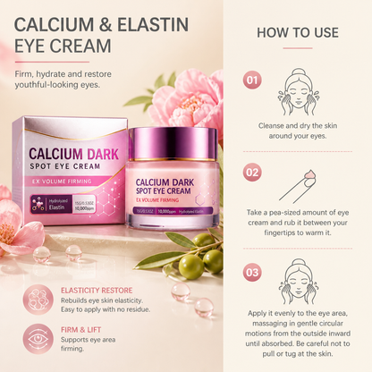 Calcium & Elastin Eye Cream for Firmer, Brighter-Looking Eyes