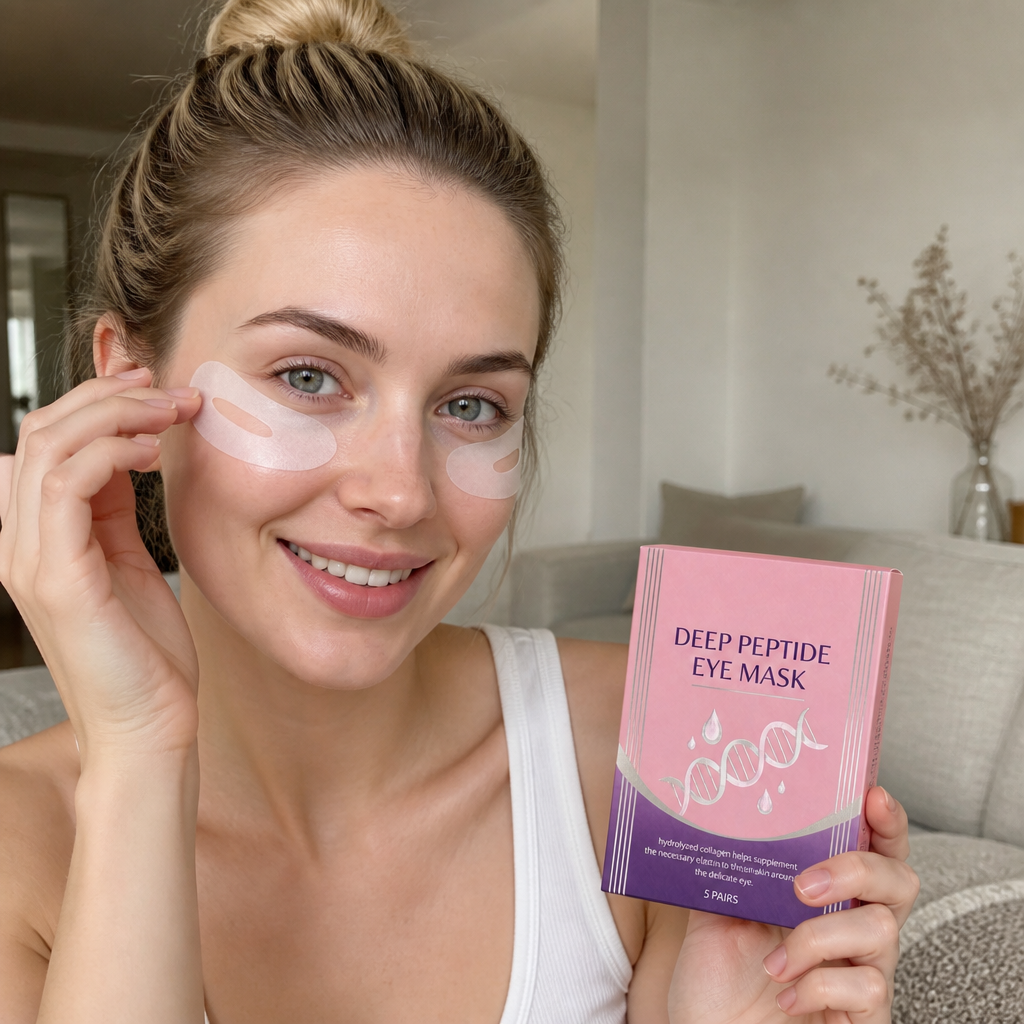 Peptide & Collagen Eye Masks – Hydrating Care for a Smooth, Refreshed Look