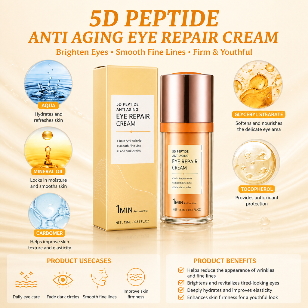 Retinol Eye Cream – Hydrating Care for Smoother-Looking Eyes