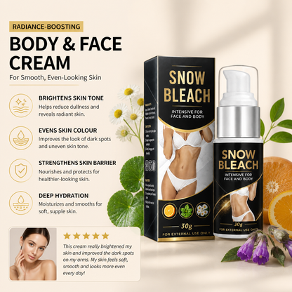 Radiance-Boosting Body & Face Cream for Smooth, Even-Looking Skin