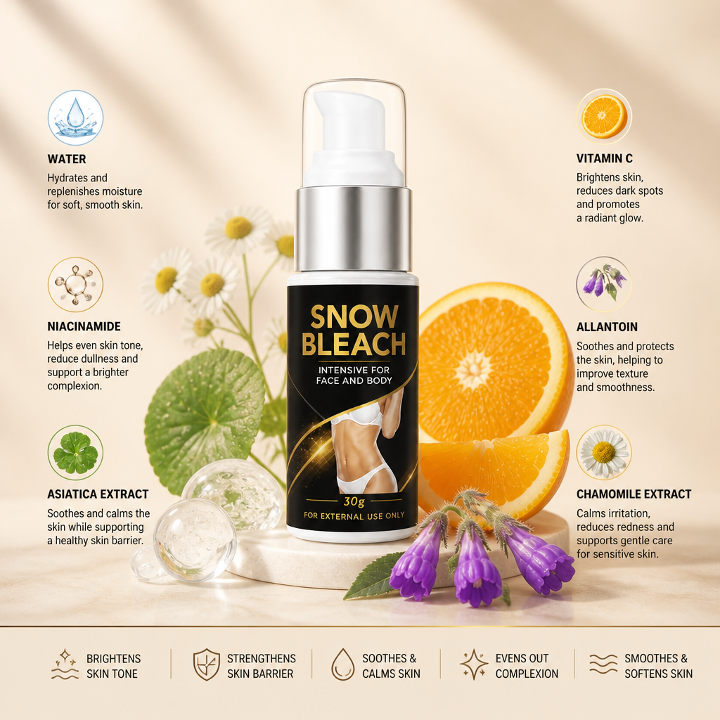 Radiance-Boosting Body & Face Cream for Smooth, Even-Looking Skin