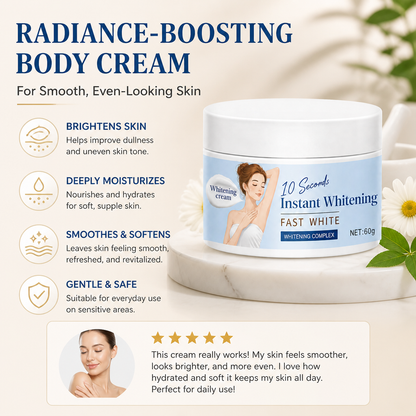 Radiance-Boosting Body Cream for Smooth, Even-Looking Skin