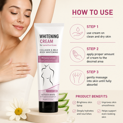 Brightening Underarm Cream – Hydrating Care for Smooth, Even-Looking Skin