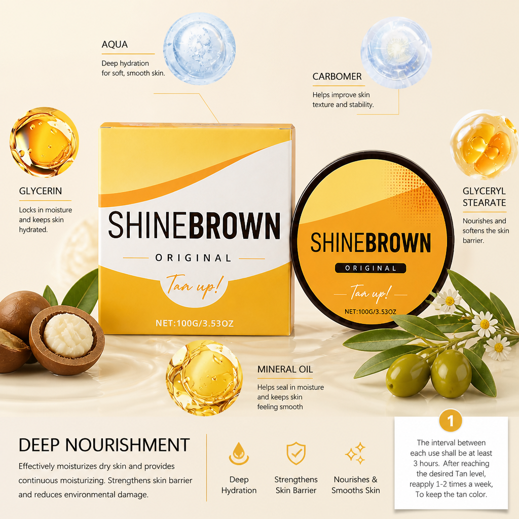 Smooth Bronze Self-Tanner – Hydrating Body Glow Lotion