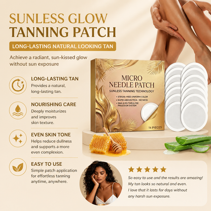 Sunless Glow Tanning Patch – Long-Lasting Natural Looking Tan
