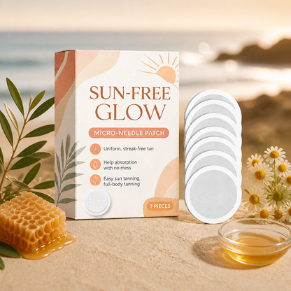 Self-Tanning Micro Needle Patch – Natural Bronze Glow With Hydration