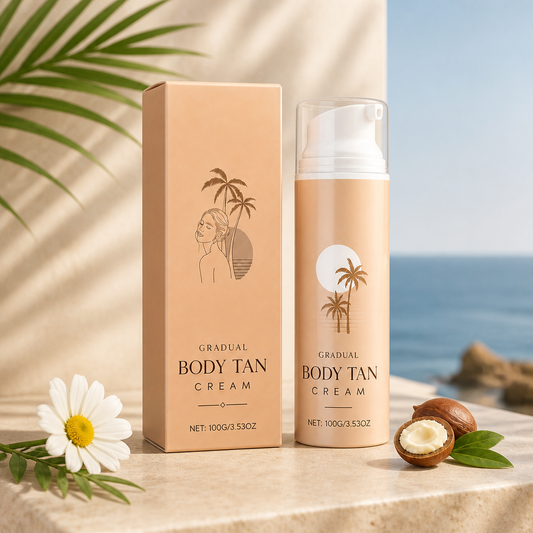 Self-Tanning Body Cream – Hydrating Formula For A Natural Bronze Glow