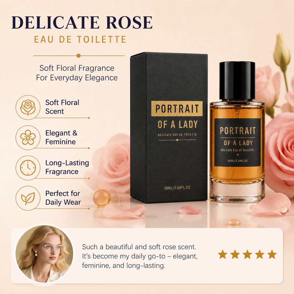 Delicate Rose Eau De Toilette – Soft Floral Fragrance For Everyday Elegance