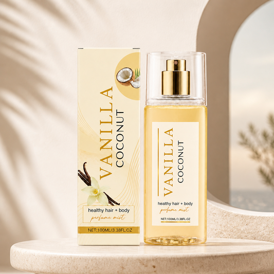 Vanilla Coconut Hair & Body Perfume Mist – Soft Scent For Daily Elegance