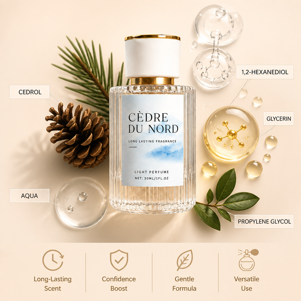 Cedrol Perfume Mist – Long-Lasting Fresh Scent With Elegant Aroma